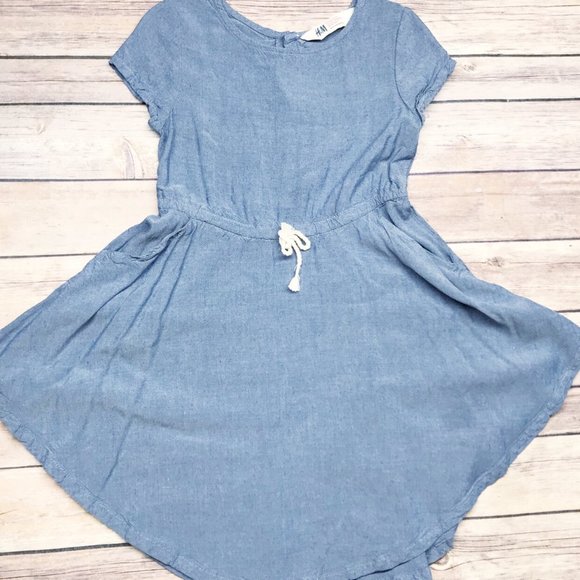 H&M Other - 2-3 | H&M Chambray Swing Dress